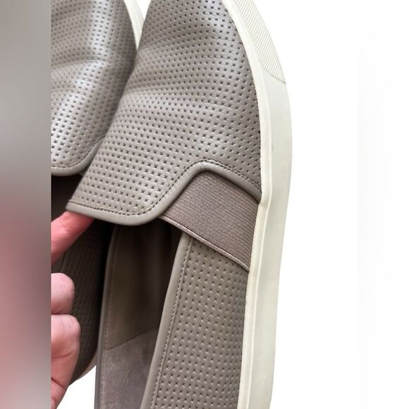 VINCE Blair Perforated Leather Slip-On Sneakers - Picture 8 of 8